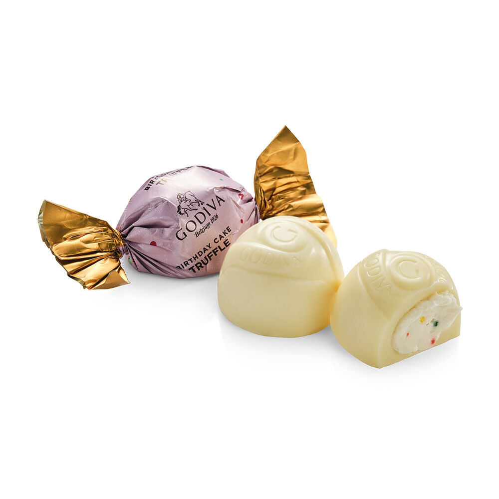 Happy Birthday Cake Truffles, Set of 6, 3.6 oz. each