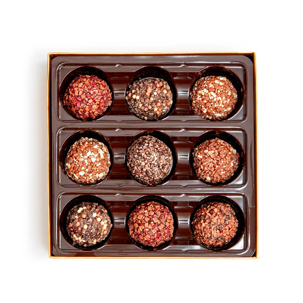 Chocolate Truffle Delight Gift Box, 9 pc
