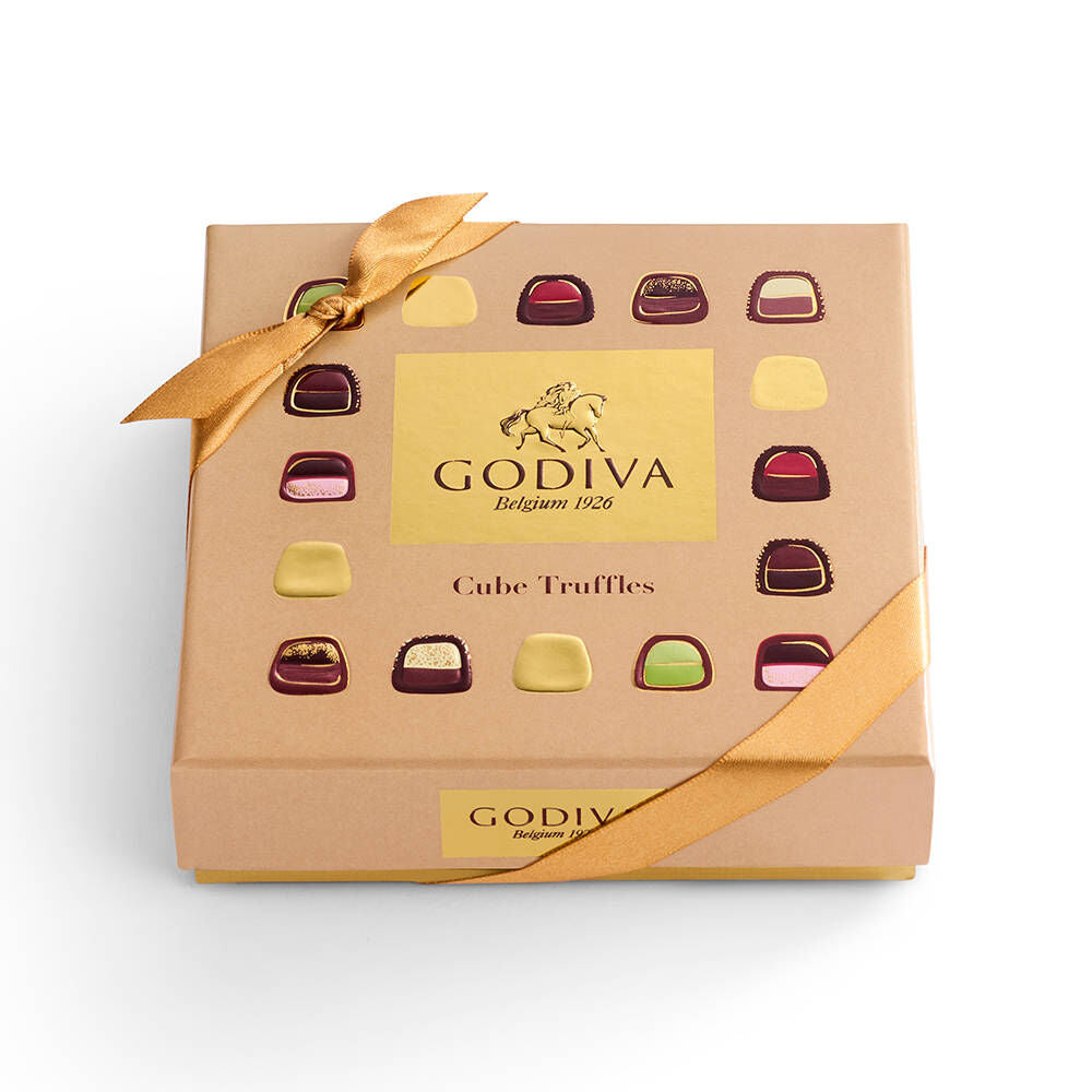 Cube Truffles Gift Box, 9 pc.