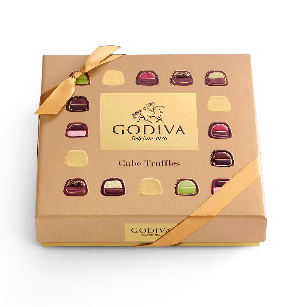 Cube Truffles Gift Box, 16 pc.
