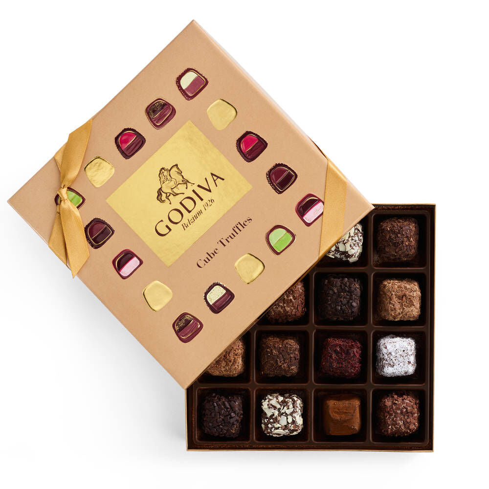 Cube Truffles Gift Box, 16 pc.