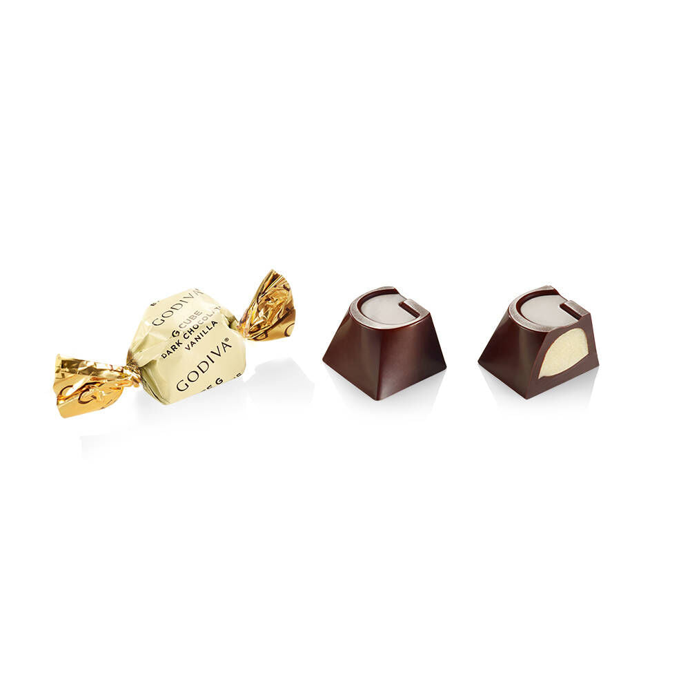 Dark Chocolate Vanilla G Cube Box, 22 pcs.