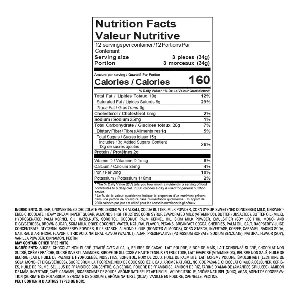 Assorted Chocolate Gold Gift Box, Season's Greetings Ribbon, 36 pc.