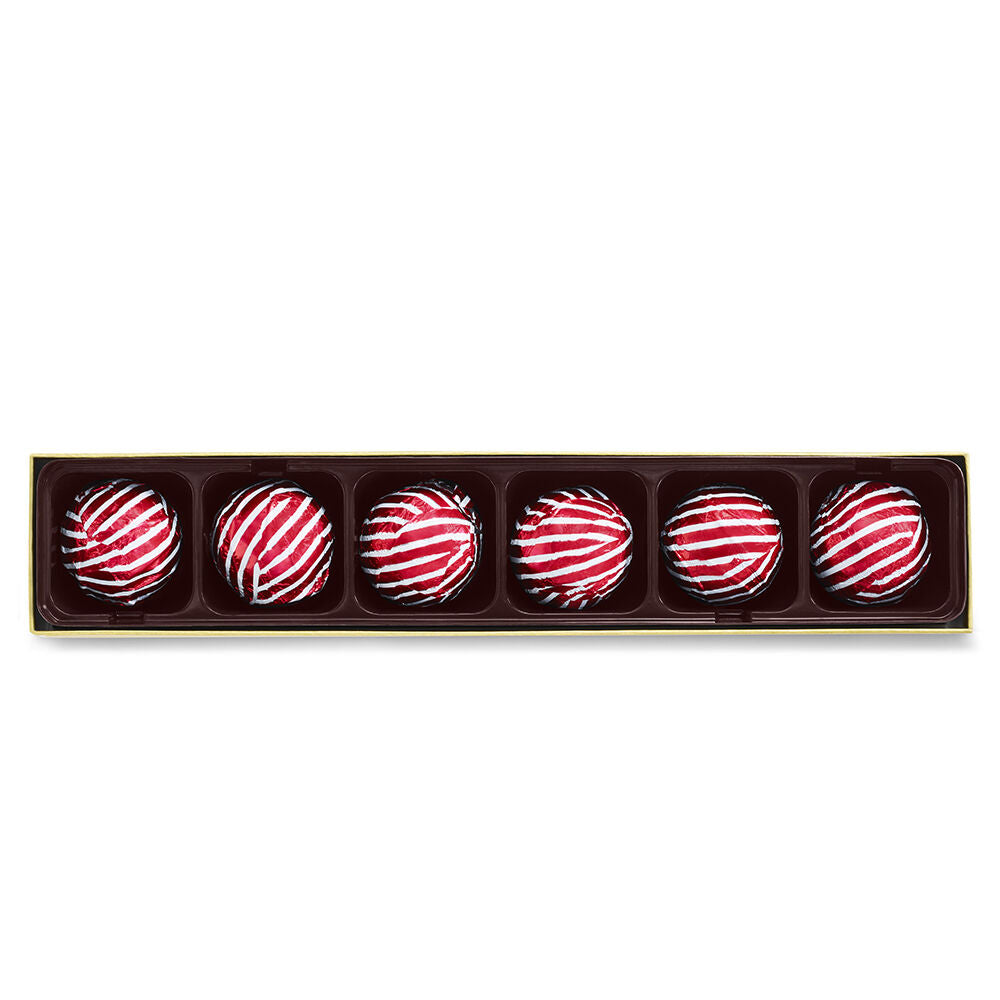 Limited Edition Candy Cane Truffle Gift Box, 6 pc.