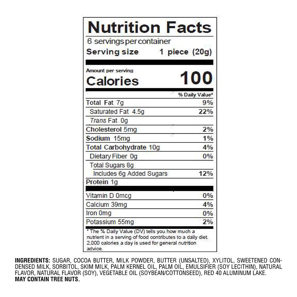 Limited Edition Candy Cane Truffle Gift Box, 6 pc.