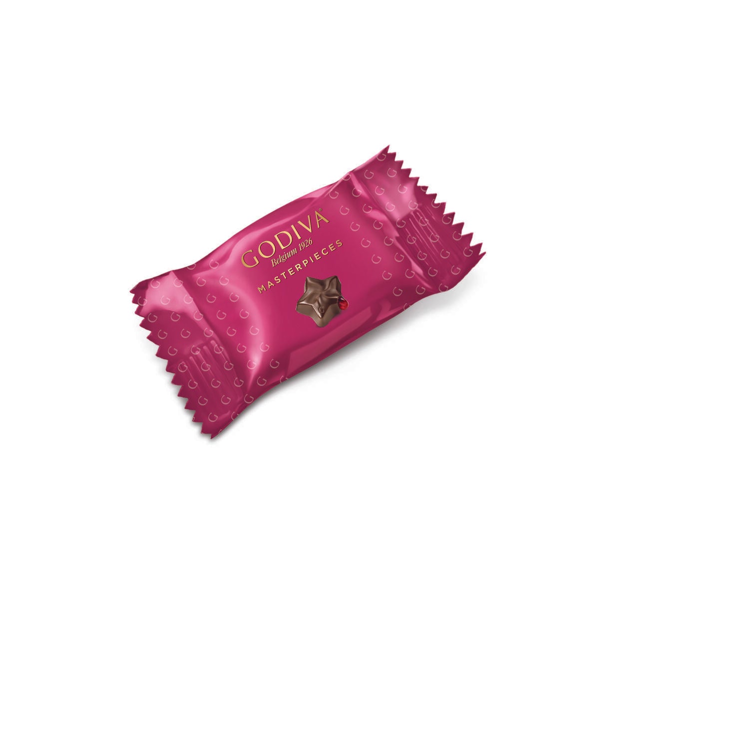 Godiva Masterpieces, Dark Chocolate Raspberry Star, Set of 6