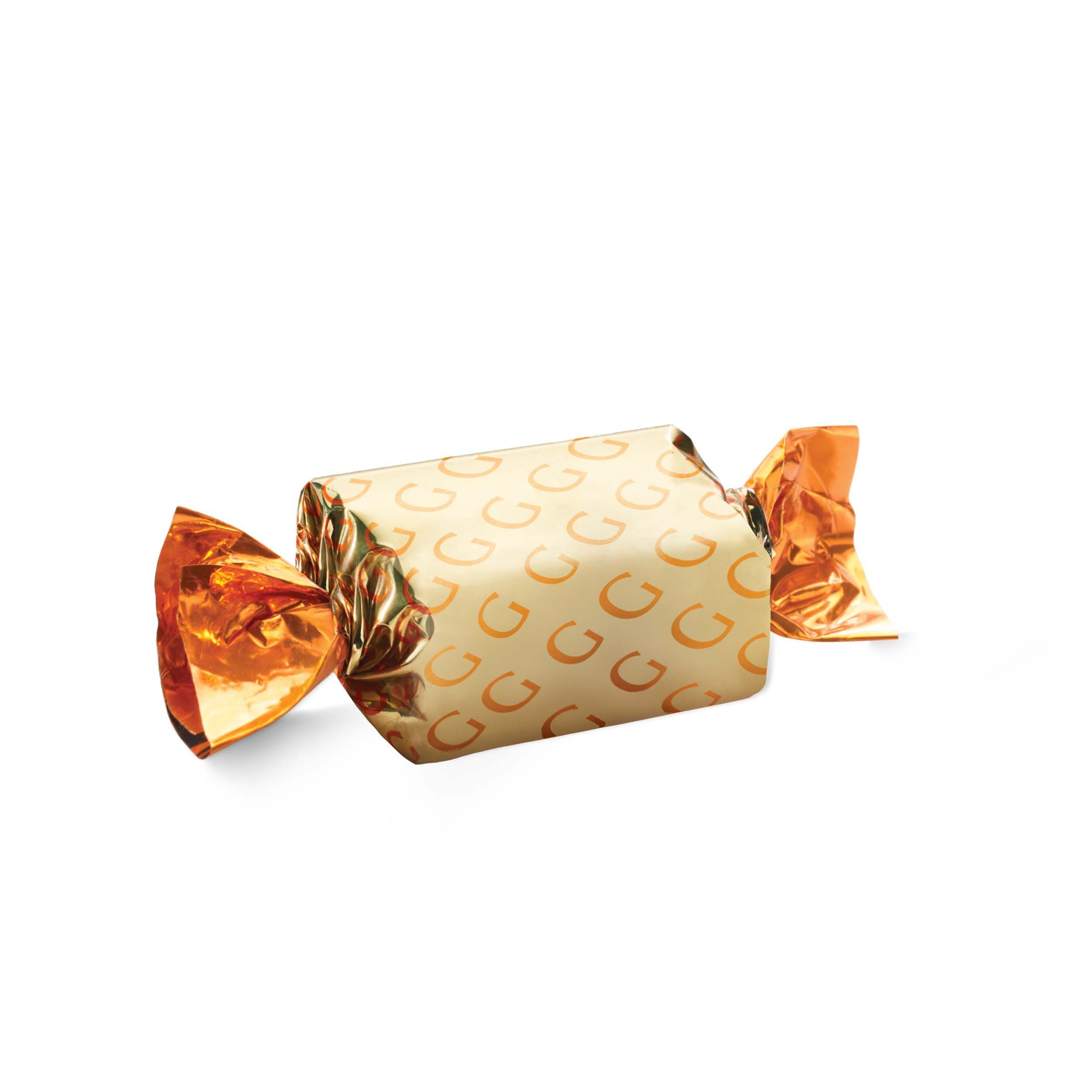 Godiva Caramels, Milk Chocolate, Set of 6