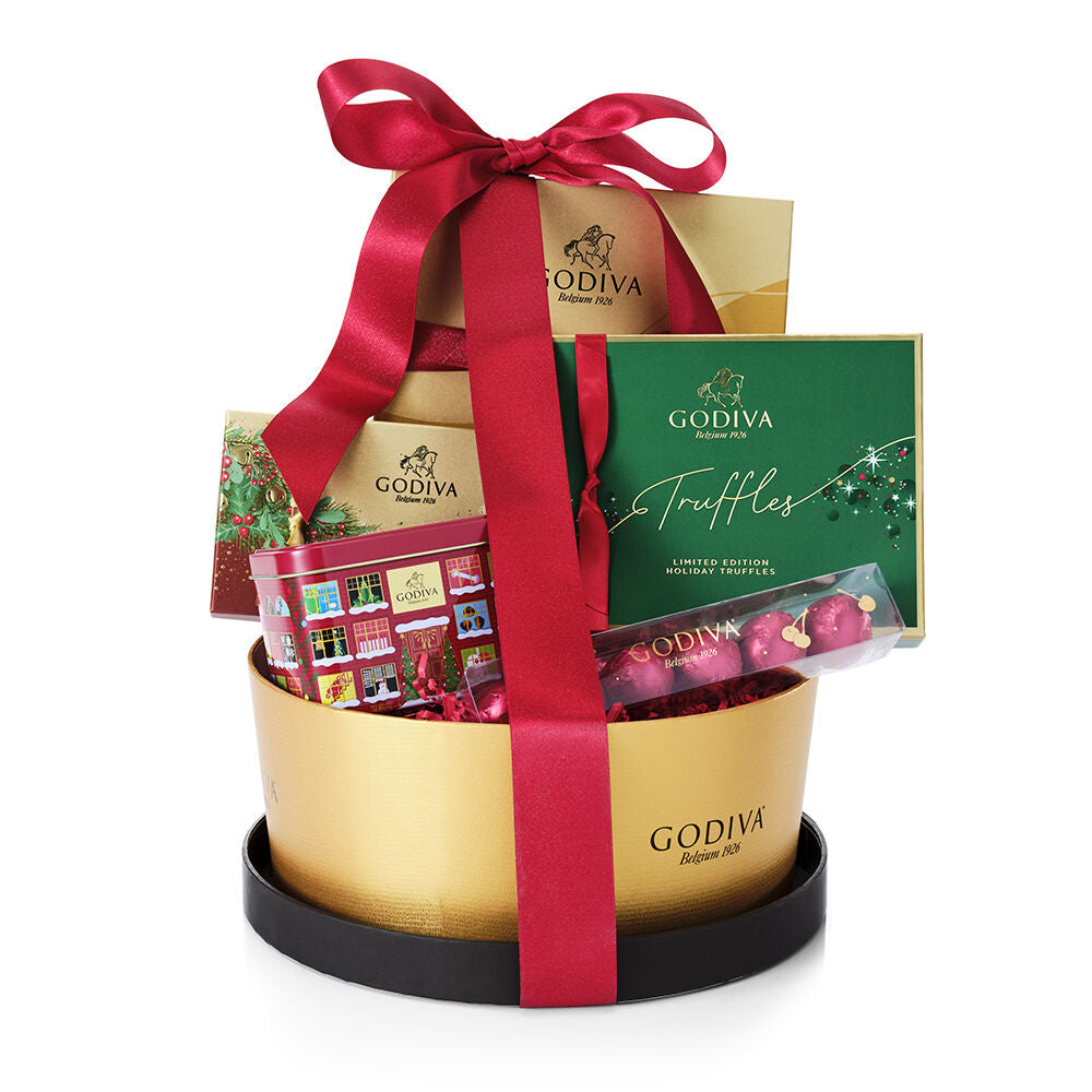 Home For The Holidays Chocolate Gift Basket