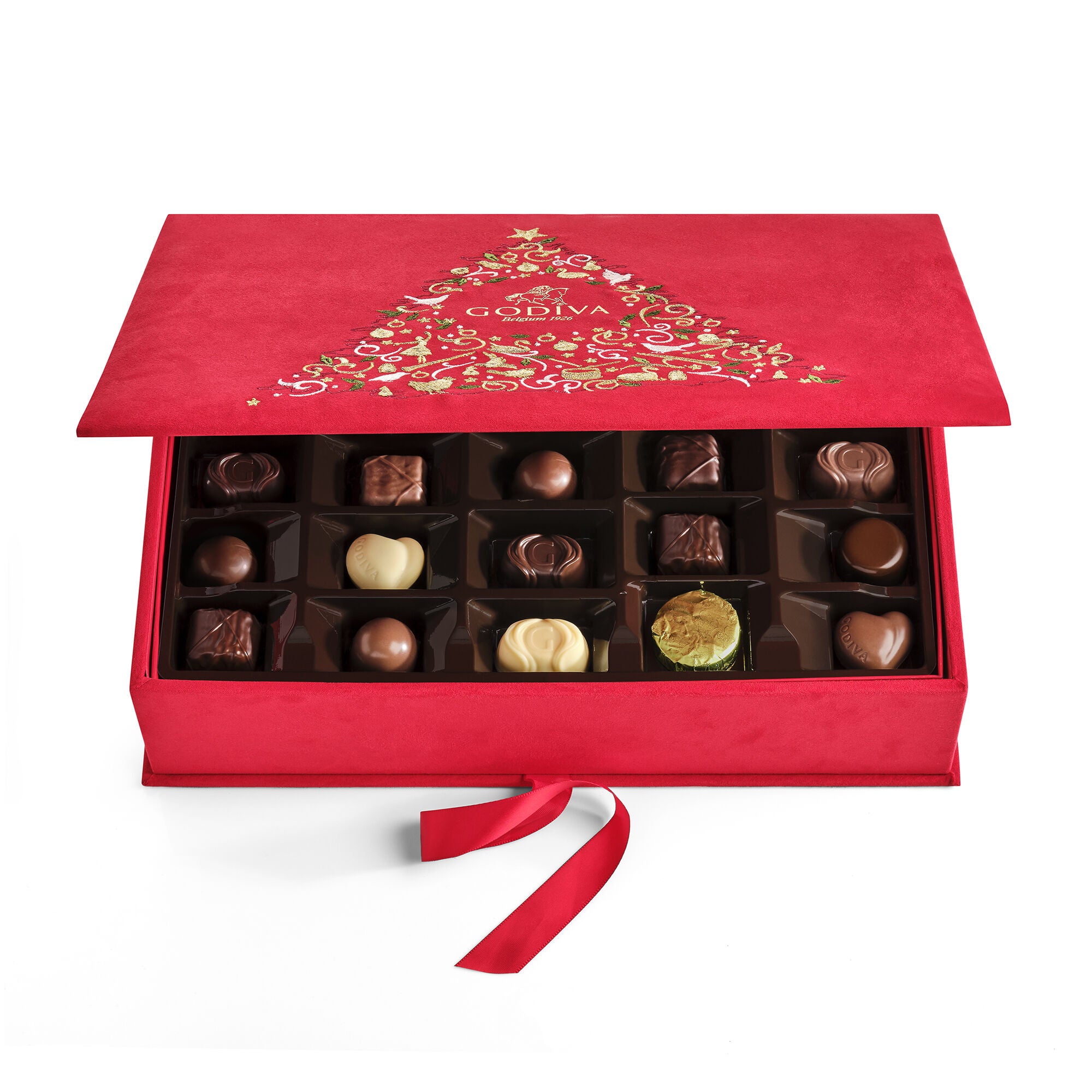 Holiday Luxury Chocolate Gift Box, 50 pc.
