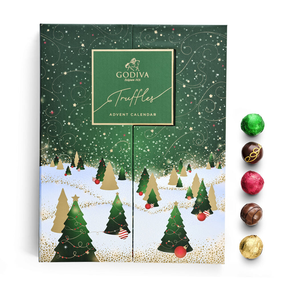 Holiday Chocolate Truffle Advent Calendar