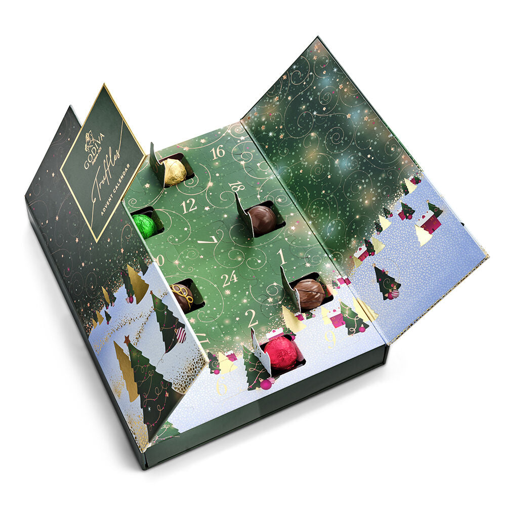 Holiday Chocolate Truffle Advent Calendar