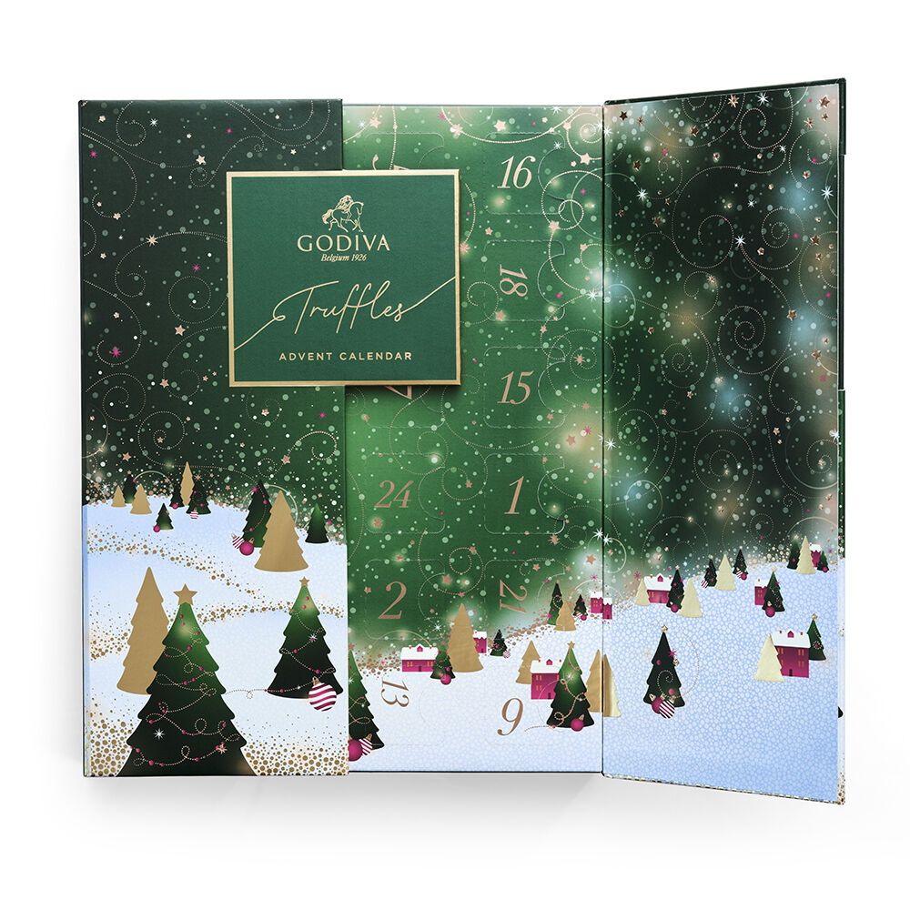 Holiday Chocolate Truffle Advent Calendar