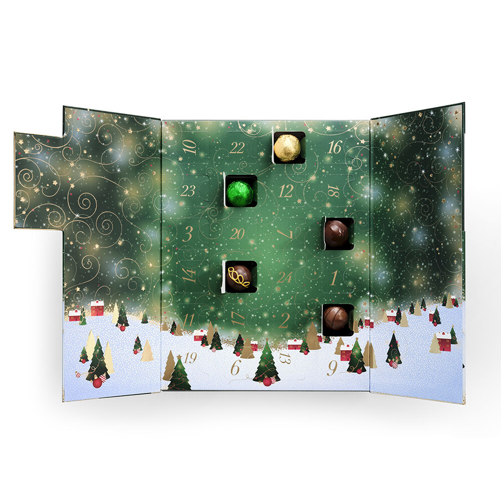 Holiday Chocolate Truffle Advent Calendar