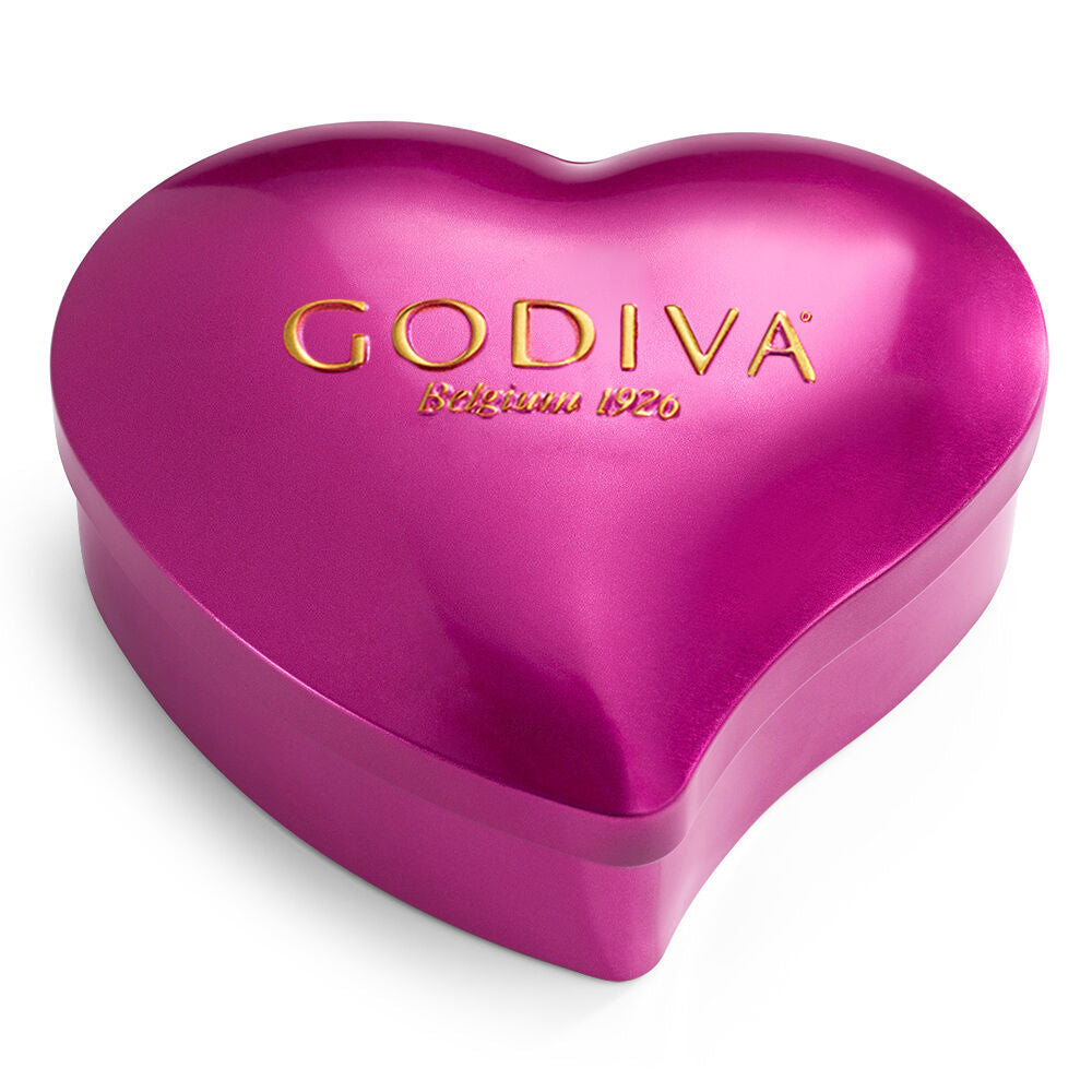Heart-Shaped Chocolate Gift Box & Heart Tin