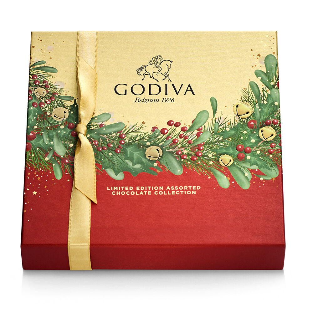 Limited Edition Assorted Chocolate Holiday Gift Box, 9pc.