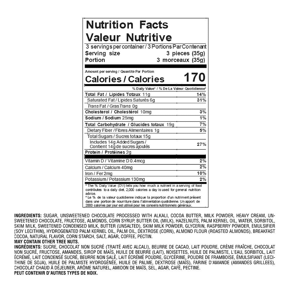 Assorted Chocolate Gold Gift Box, Red Ribbon, 9 pc.