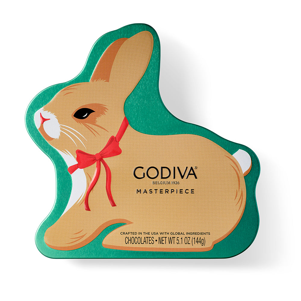 Chocolate Masterpiece Bunny Tin 15pc.