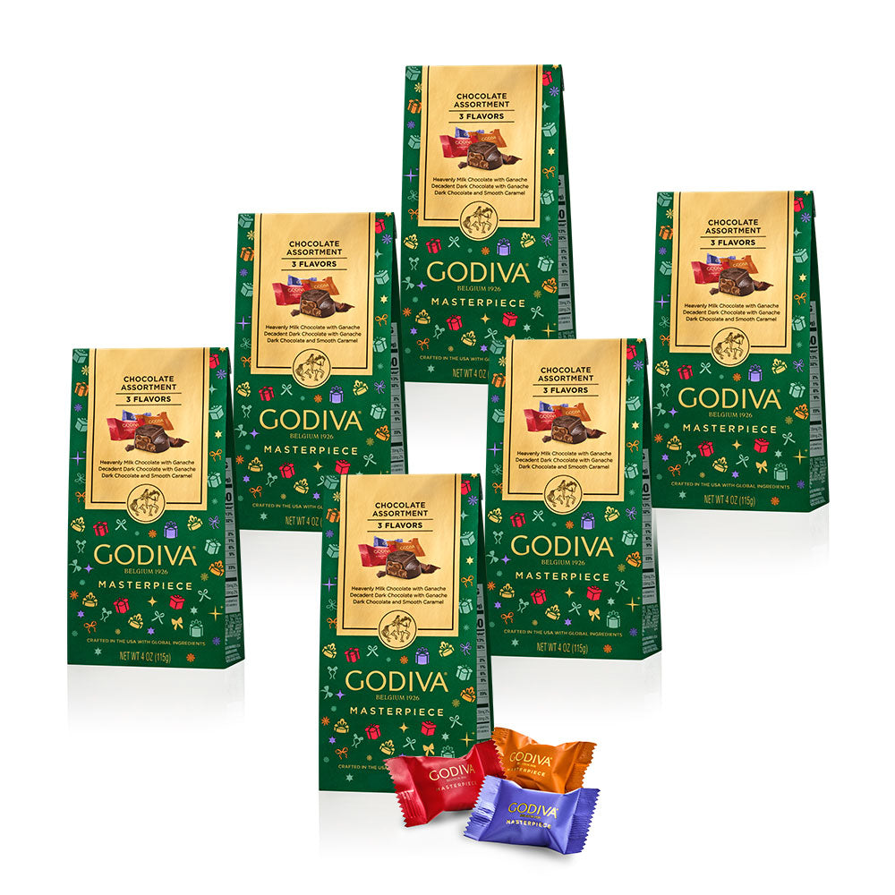 Masterpiece Assorted Holiday Bag, Set of 6