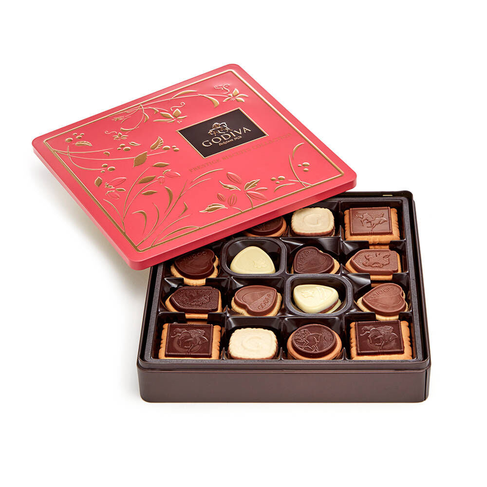 Milk Chocolate Hot Cocoa Tin & Biscuit Tin, 46 pc.