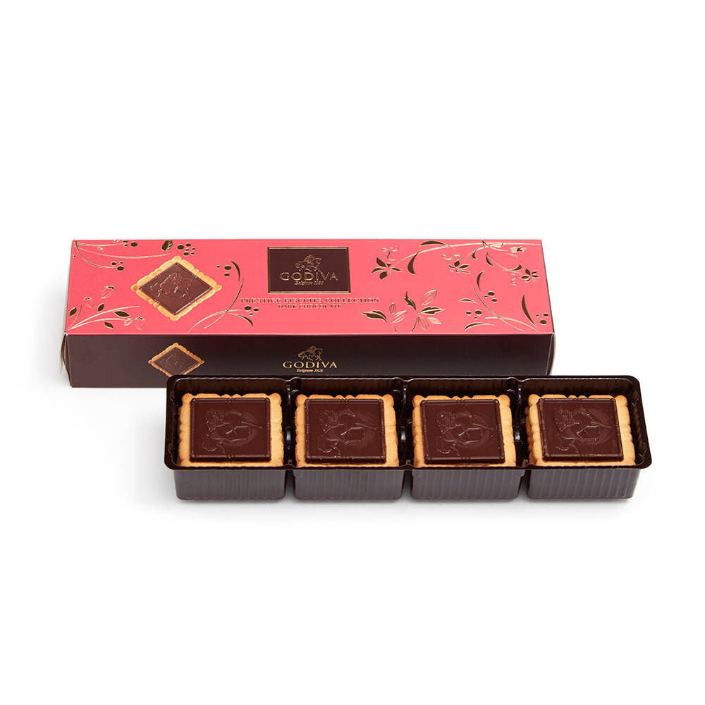 Dark Chocolate Biscuit, Set of 3, 12 pc each