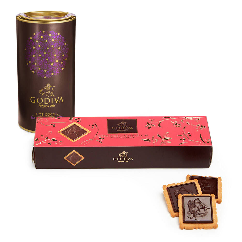 Dark Chocolate Biscuit and Dark Cocoa Gift Set