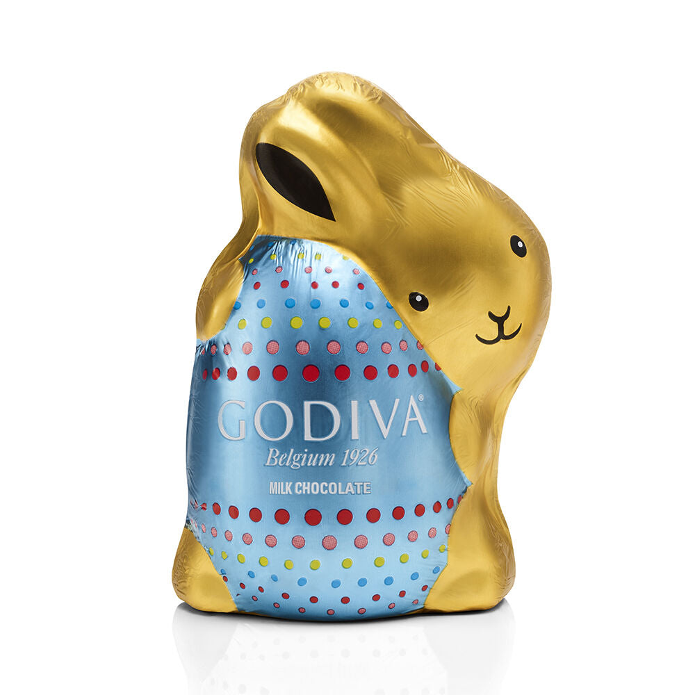 Milk Chocolate Bunnies, Foil Wrapped, Set of 6