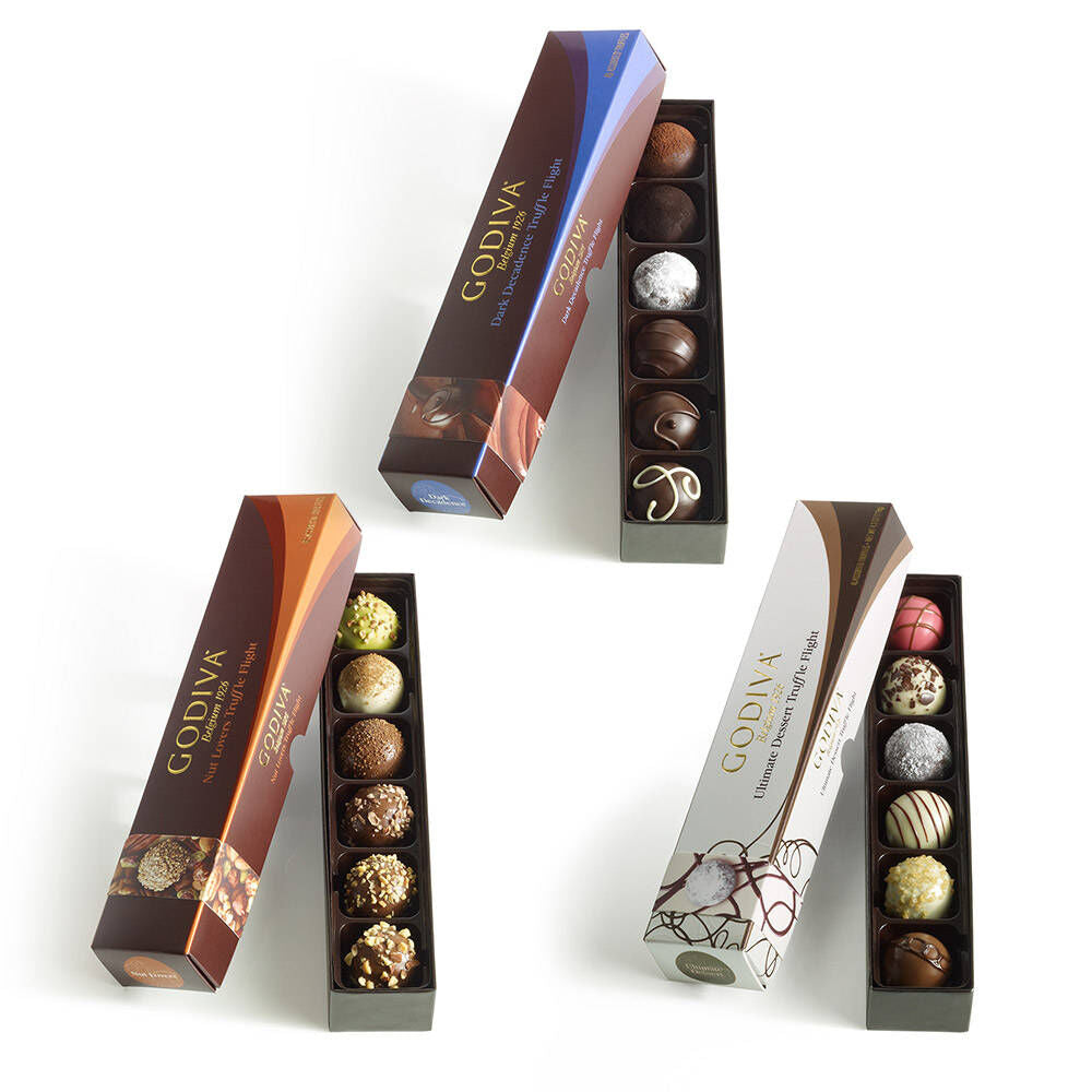 Chocolate Truffle Flight Sampler, Set of 3