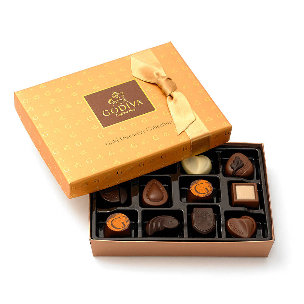 Gold Discovery Chocolate Gift Box Set