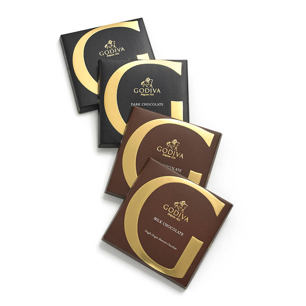 Murder on the Orient Express G by Godiva Chocolate Bar Classic Gift Set, 4 pc.