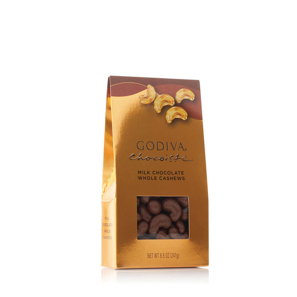 Milk Chocolate Covered Whole Cashews, Set Of 2, 8.5 oz. each
