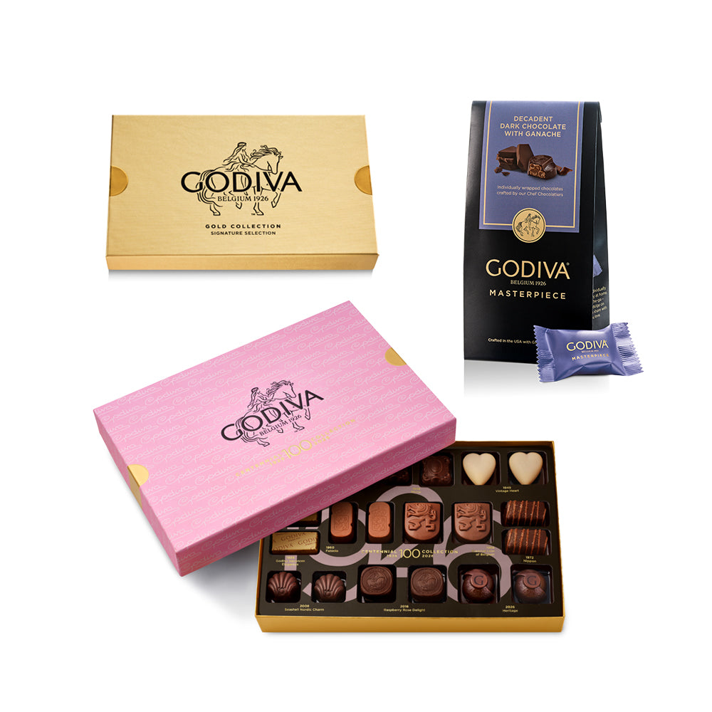 Centennial Celebration Trio Gift Set – GODIVA Chocolatier, Inc.