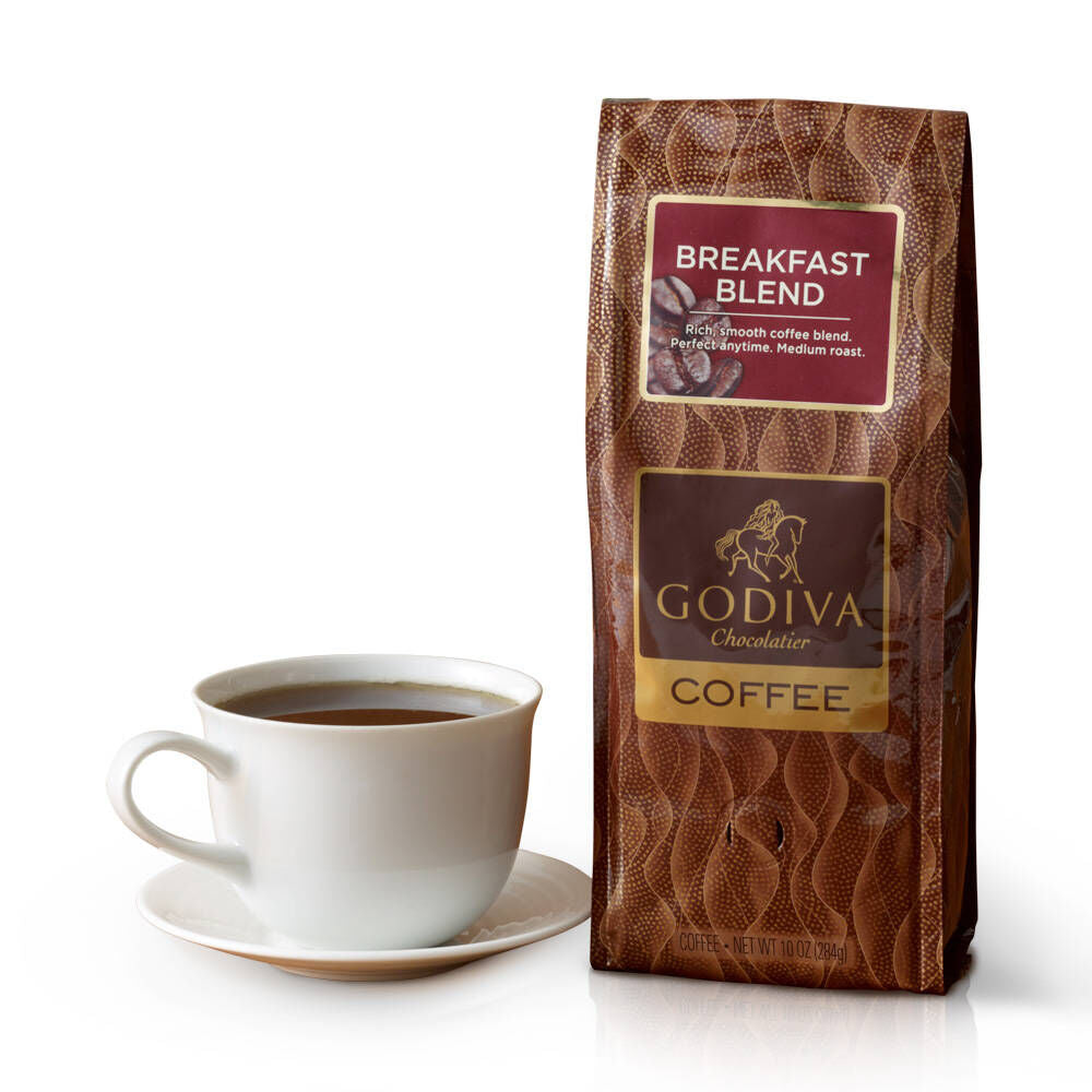 Breakfast Blend Coffee, Ground, 10 oz.