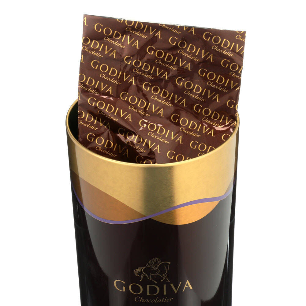 Dark Chocolate Covered Pretzel Canister, 1 lb.