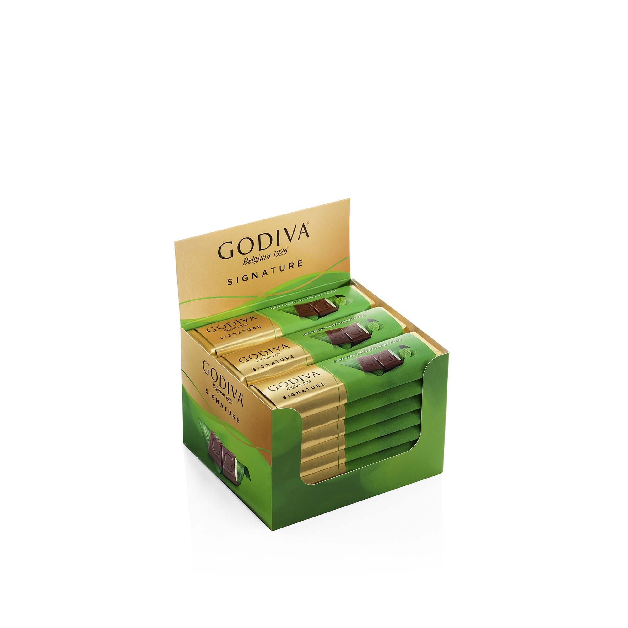 Mint Dark Chocolate Bar, Pack of 24