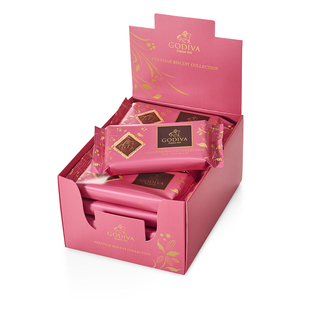 Milk Chocolate Biscuits, Set of 12, 4 pc. each