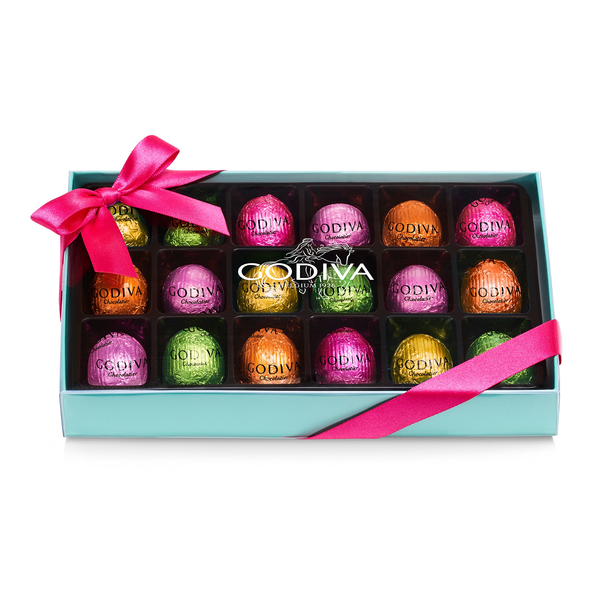 Assorted Chocolate Easter Egg Gift Box, 18pc.