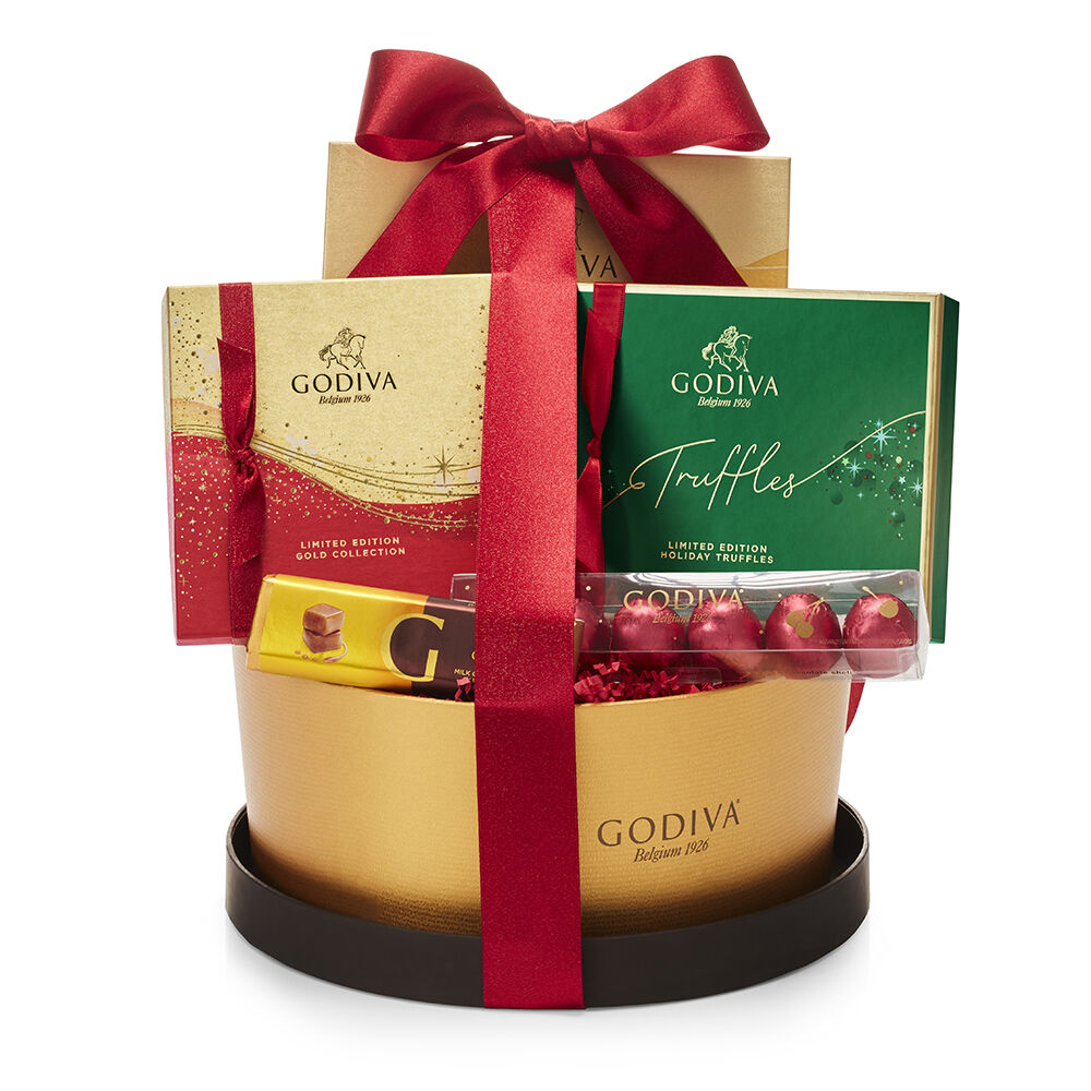 Home For The Holidays Chocolate Gift Basket