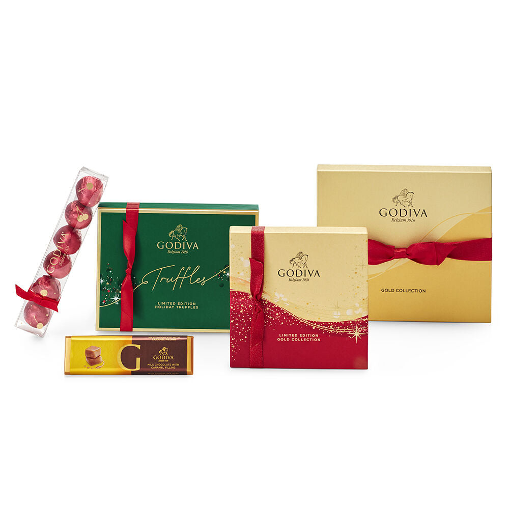 Home For The Holidays Chocolate Gift Basket