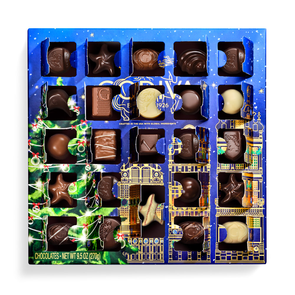 2026 Holiday Chocolate Advent Calendar, 24pc.