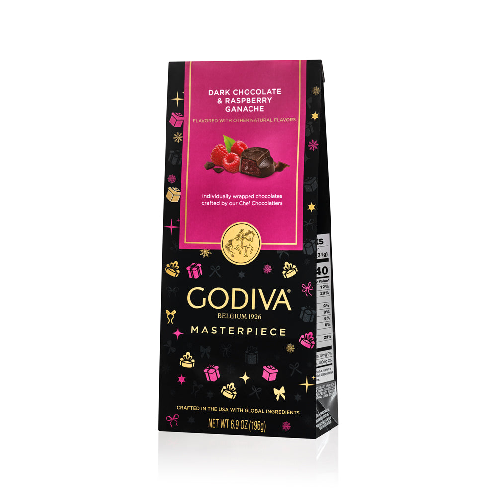 Dark Chocolate Raspberry Masterpiece Holiday Bag