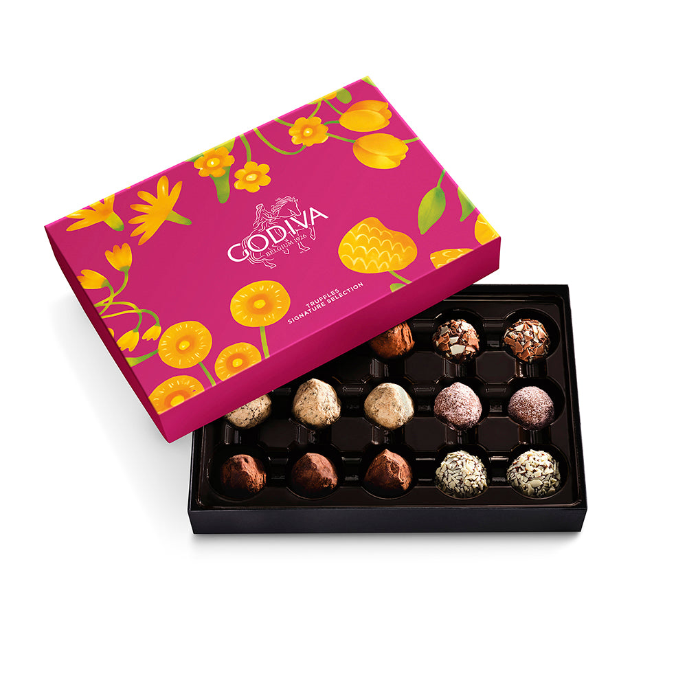 Signature Chocolate Truffles Gift Box, Spring Edition, 15pc.