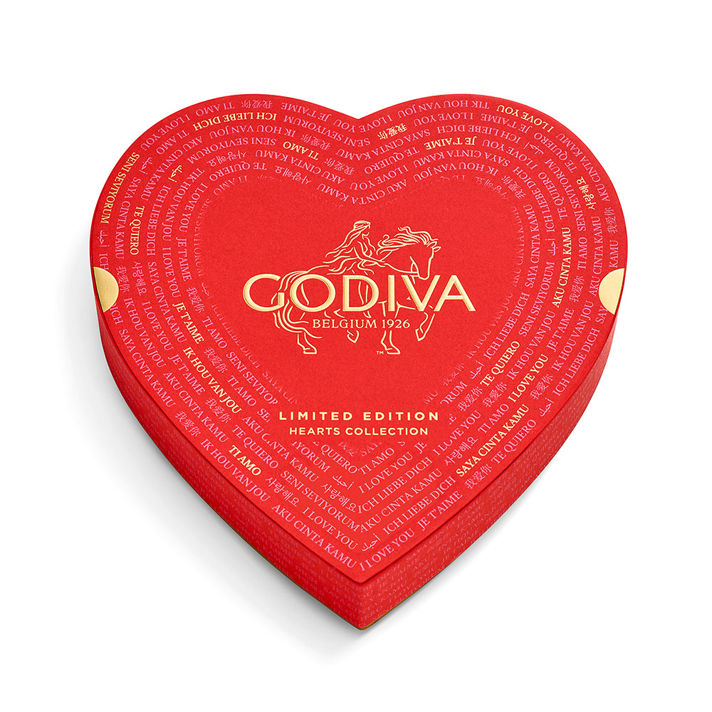 Valentine's Day Heart-Shaped Gift Box, 9pc.