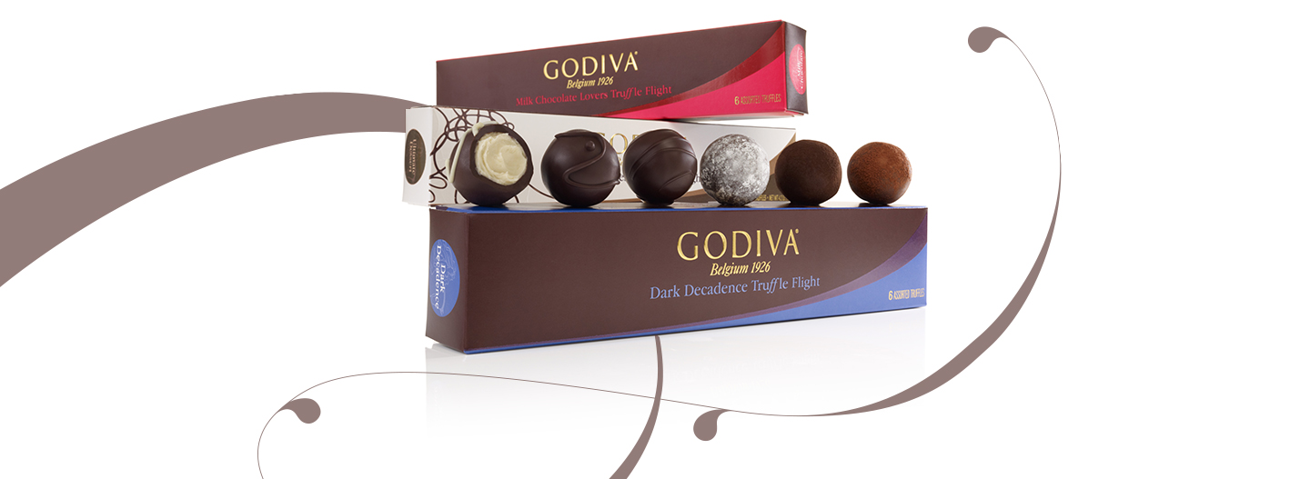 Shop GODIVA Truffle Flights