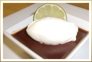 GODIVA Chocolate Lime Pots de Crème