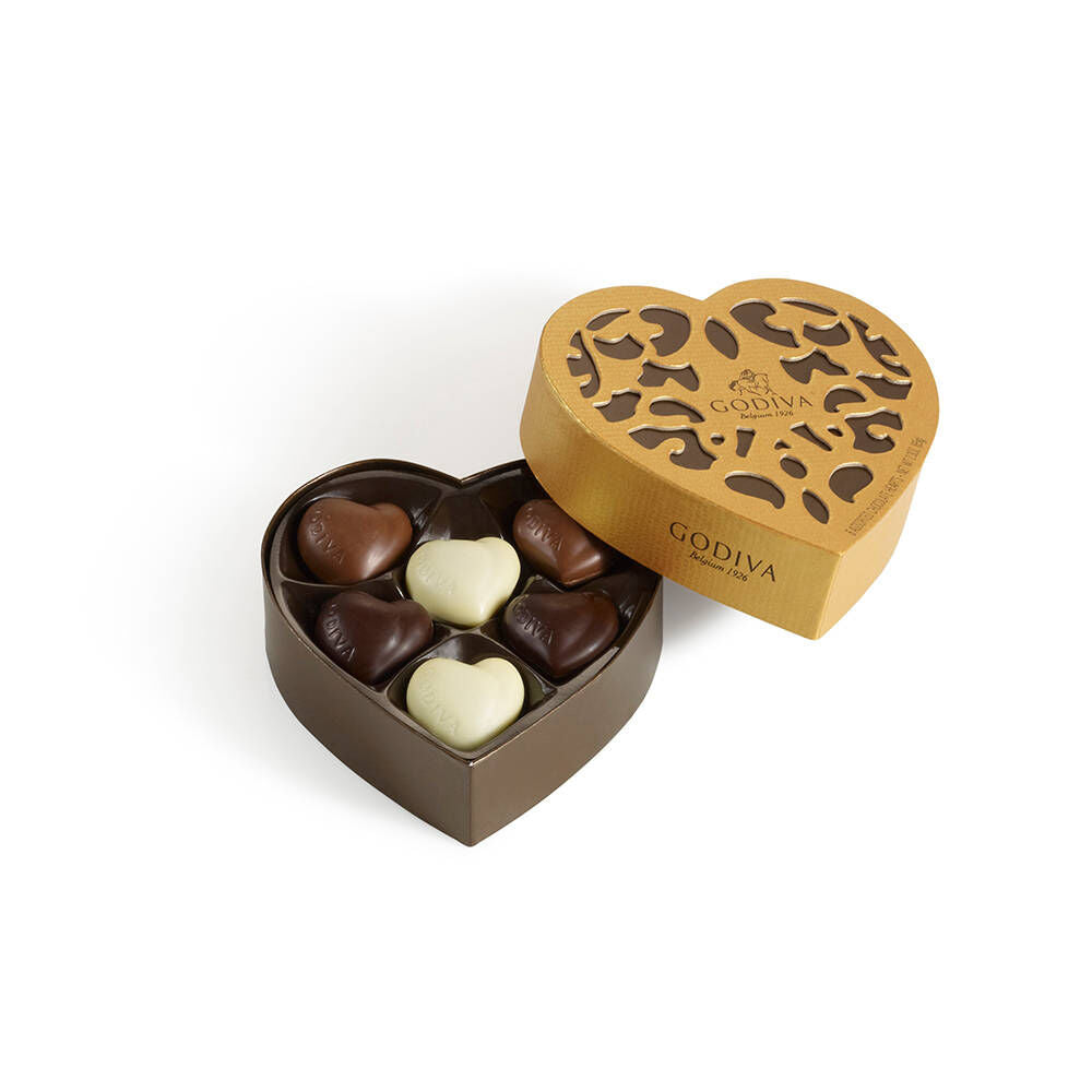 6 pc. Heart Gift Box - Small