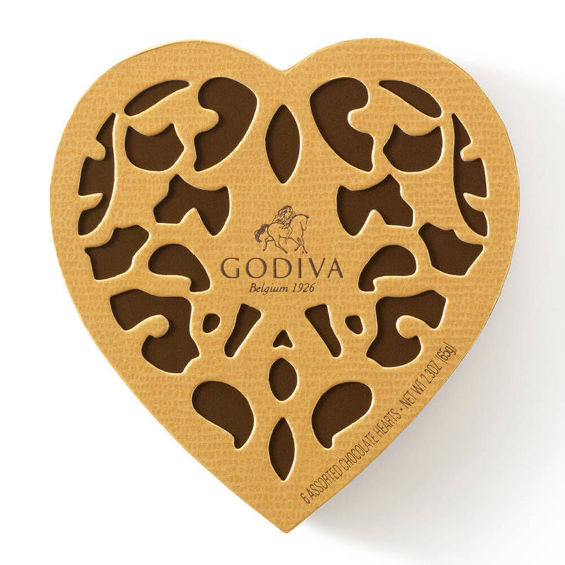 6 pc. Heart Gift Box - Small