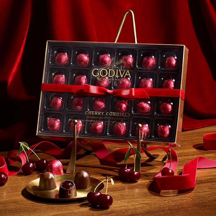 A FREE GIFT WITH YOUR 24-PIECE CHERRY CORDIALS PURCHASE