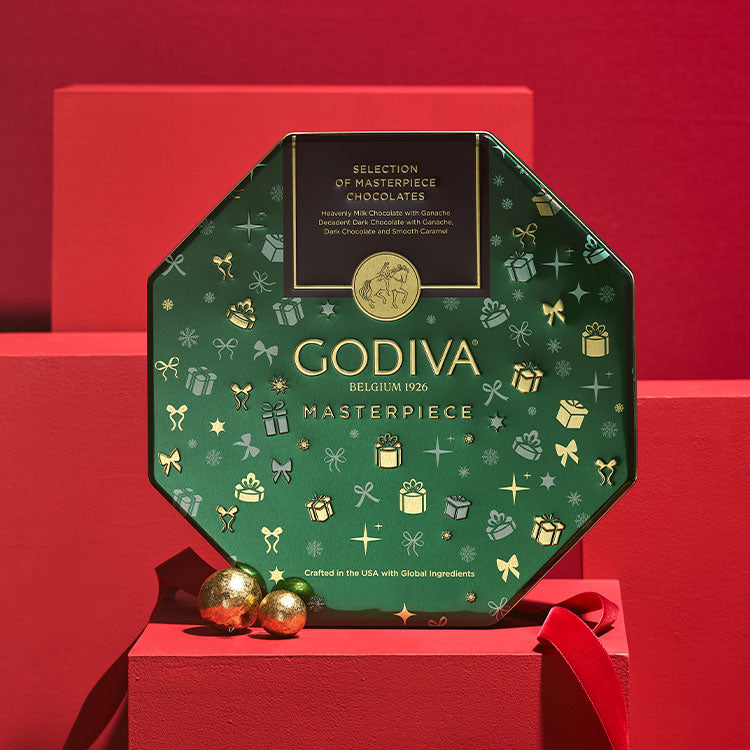 A FREE GIFT WITH YOUR 50-PIECE HOLIDAY TIN PURCHASE