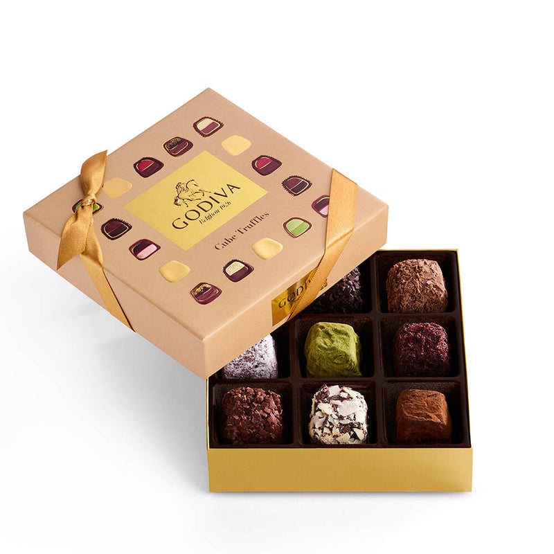 Cube Truffles  Gift Box, 9 pc.