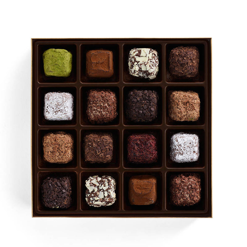 Cube Truffles Gift Box, 16 pc.